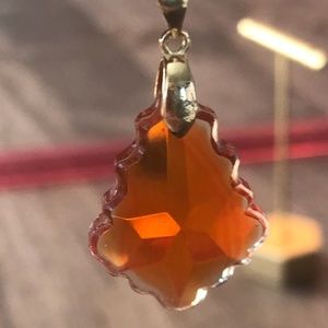 Gold Plated Crystal Necklace